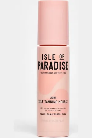 Isle of Paradise Light Self Tanning Mousse - Selvbruner 200 ml-Ingen farve