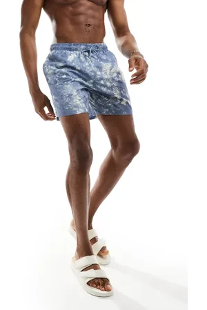 Barbour Badeshorts med blå batik