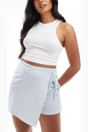 ASOS Slå-om-skort med blå striber