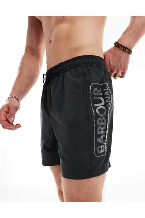 Barbour Sorte badeshorts med logo