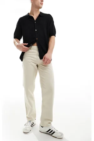 New Look Afslappede jeans i offwhite