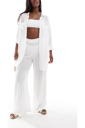 South Beach Oversized strandbukser i