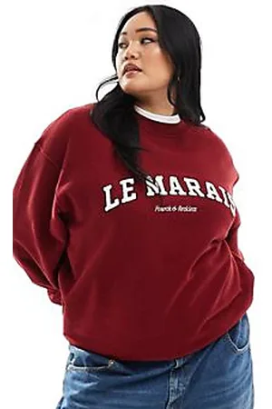 4th & Reckless Marais - sweatshirt med logo-Multifarvet