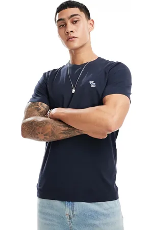 Abercrombie & Fitch T-shirt med hævet ikonlogo