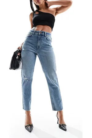 New Look Blå jeans med flænger
