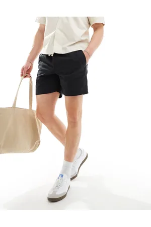 Cotton On Cotton On - Sorte shorts med løbesnor i taljen
