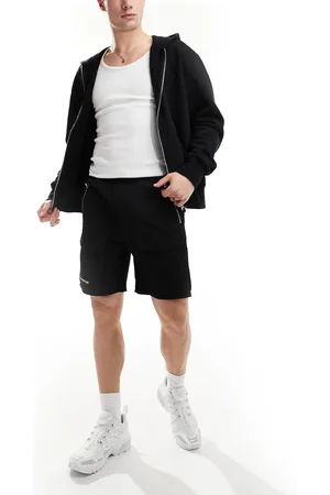 The Couture Club Sorte cargoshorts med kontrastpaneler