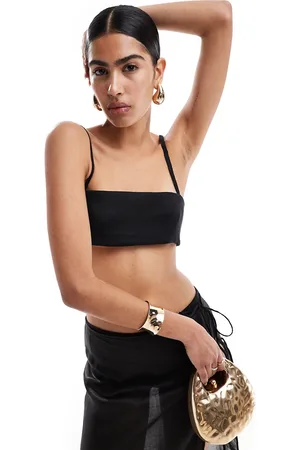 MANGO Selection - mini-bralette i hørblanding