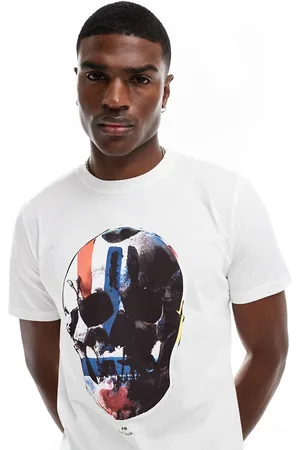 Paul Smith T-shirt med kranieprint