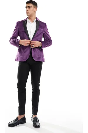 ASOS Skinny-smokingjakke i velour
