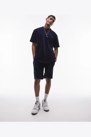 Topman Oversized shorts i fløjl
