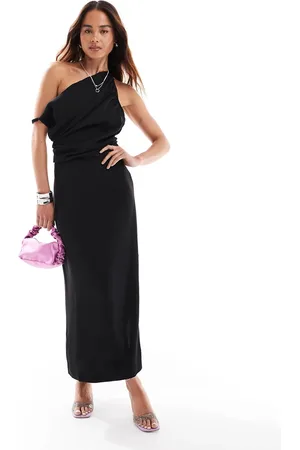 MANGO Oneshoulder-midikjole