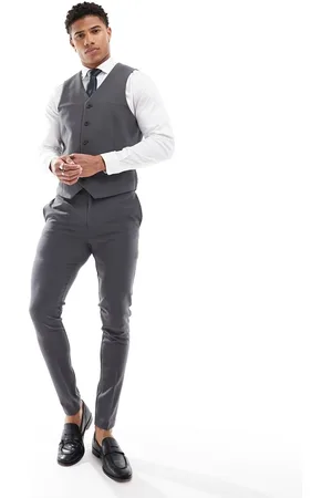 ASOS Grå super skinny-habitbukser