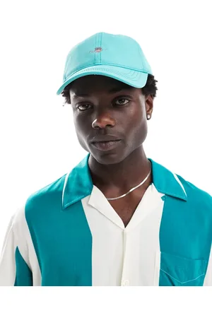 GANT Mintgrøn og broderet baseballcap med skjoldlogo