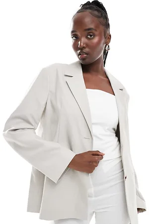 COLLUSION Afslappet oversized blazer i -Neutral