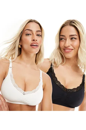 Lindex Maternity - Pakke med 2 sømløse blonde-BH