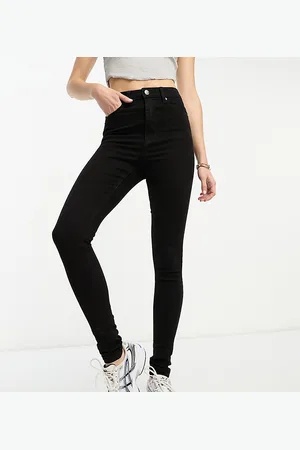 ASOS Sorte skinny jeans fra ASOS DESIGN Tall