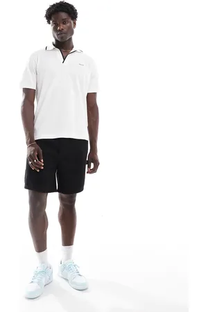 GANT Poloskjorte med logo og kantdetaljer