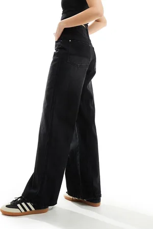 Good For Nothing Jeans med vidde i vintagesort