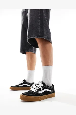 Vans Rowley - Sorte og hvide sneakers med gummisål
