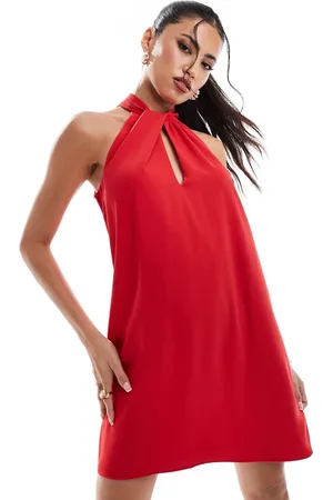 River Island Minikjole med halterneck