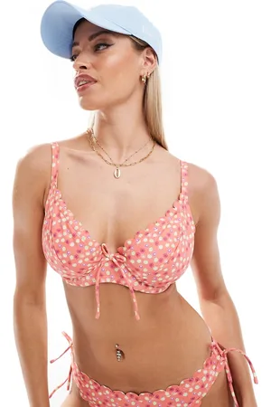 Peek & Beau Fuller Bust - bikinitop med blomstermønster