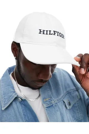 Tommy Hilfiger Hvid kasket med typelogo