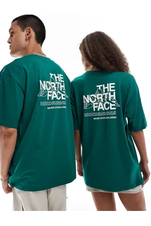 The North Face Mountain Sketch - Oversized t-shirt med print på ryggen i