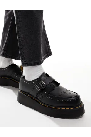 Dr. Martens Dr. Martens - Ramsey Quad Monk - Sorte sko i læder