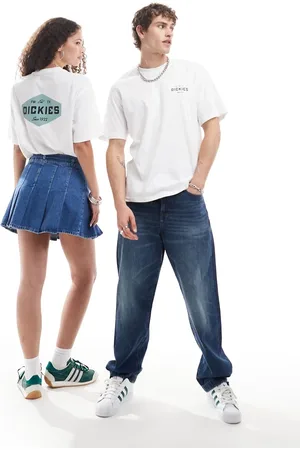 Dickies Og blå T-shirt med rygprint