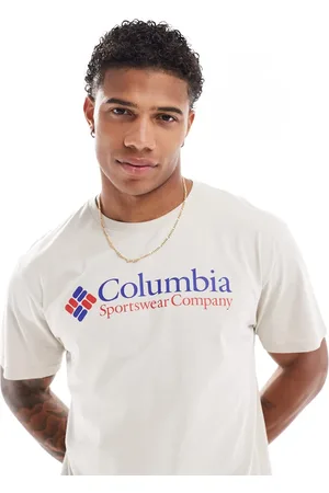 Columbia CSC - Beige T-shirt med basislogo
