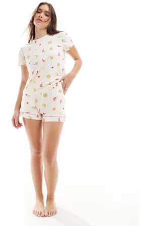 Chelsea Peers Sæt med T-shirt og shorts med mosaikprint i