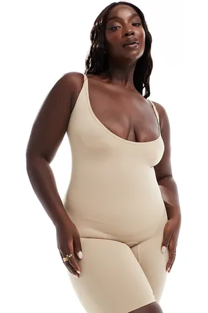 VERO MODA Bodystocking med shorts uden sømme under brystet-Neutral