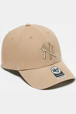 47 Brand New York Yankees - Kasket i vask med rens snit og logo i samme nuance-Neutral