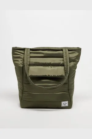 Herschel Retreat - Polstret tote-taske i mørkegrøn