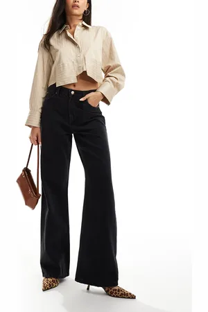 River Island Sorte jeans med lige ben