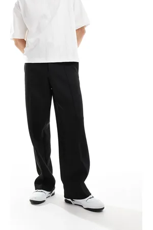 ASOS Elegante bukser med vide ben og glimmer i