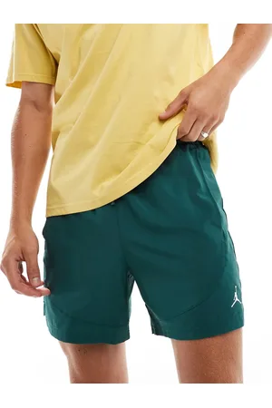 Jordan Dri-Fit Sport - Mørkegrønne vævede shorts