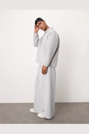 ASOS Og elegante bukser med ekstremt vide ben og plissering foran