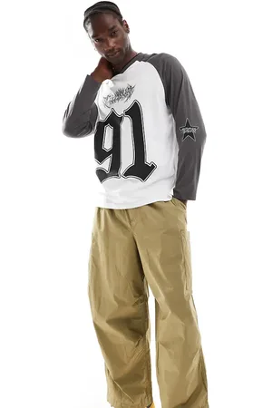 COLLUSION Athletic - skater-T-shirt med lange ærmer