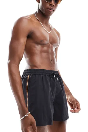 Paul Smith Sorte badeshorts med striber