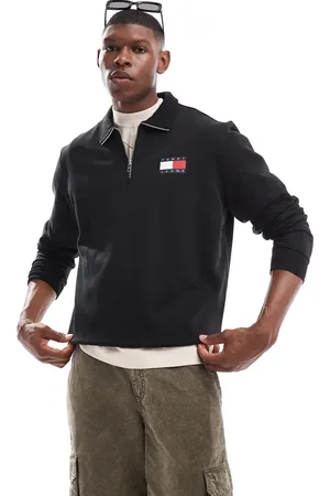 Tommy Hilfiger Sweatshirt med 1/4 lynlås
