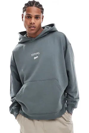 Pull&Bear Oversized hættetrøje med 