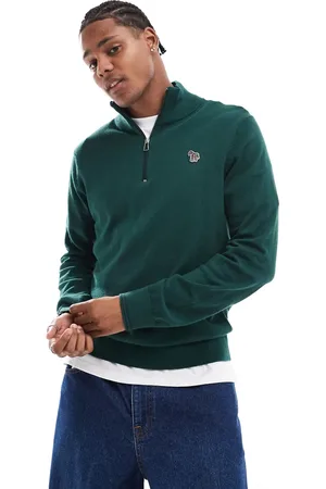 Paul Smith Trøje med kort lynlås og logoikon