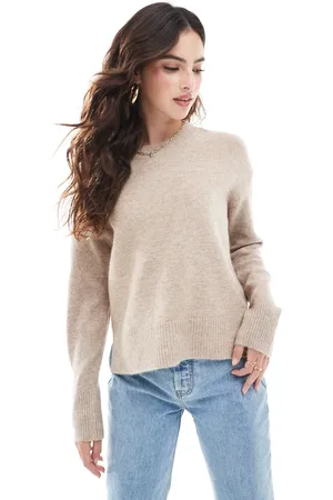 Pieces® Trøje med rund hals-Neutral