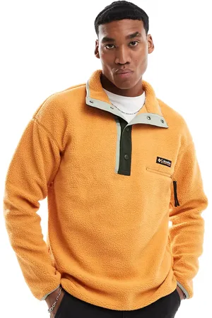 Columbia Helvetia II - fleece-trøje med kort knapstolpe med trykknapper