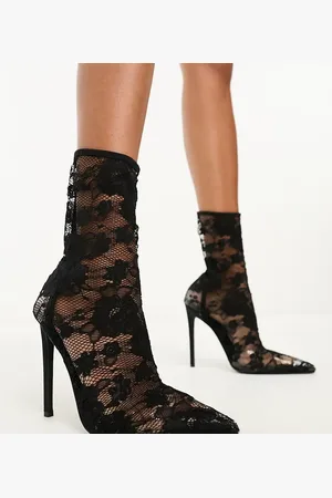 Simmi London SIMMI London - Wide Fit - Sade - Blonde-ankelstøvler i sort