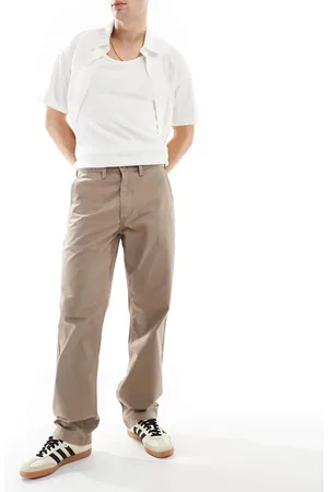 Vans Authentic - Gråbrune afslappede chinos