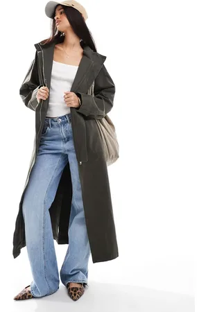 ASOS Kakigrøn parkafrakke i denim