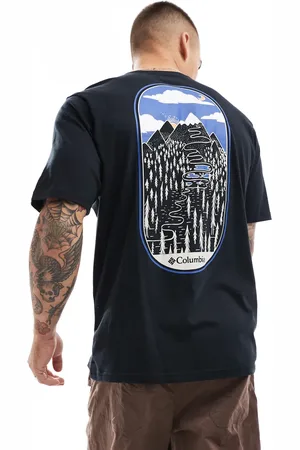 Columbia Rockaway River - T-shirt med grafik